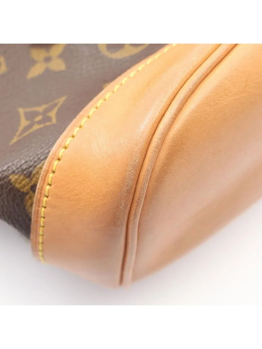 Louis Vuitton Backpack Montsouris MM Monogram Canvas Leather